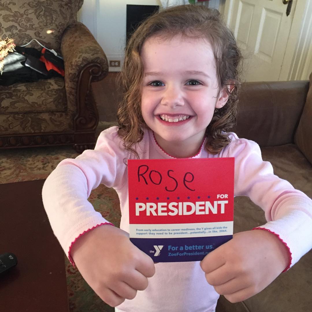 It is official! #RoseForPresident campaign has launched!