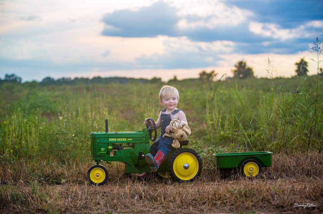 Oh Milo and his @johndeere tractor! #canon #5Dmkiii #CanonBringIt #tw