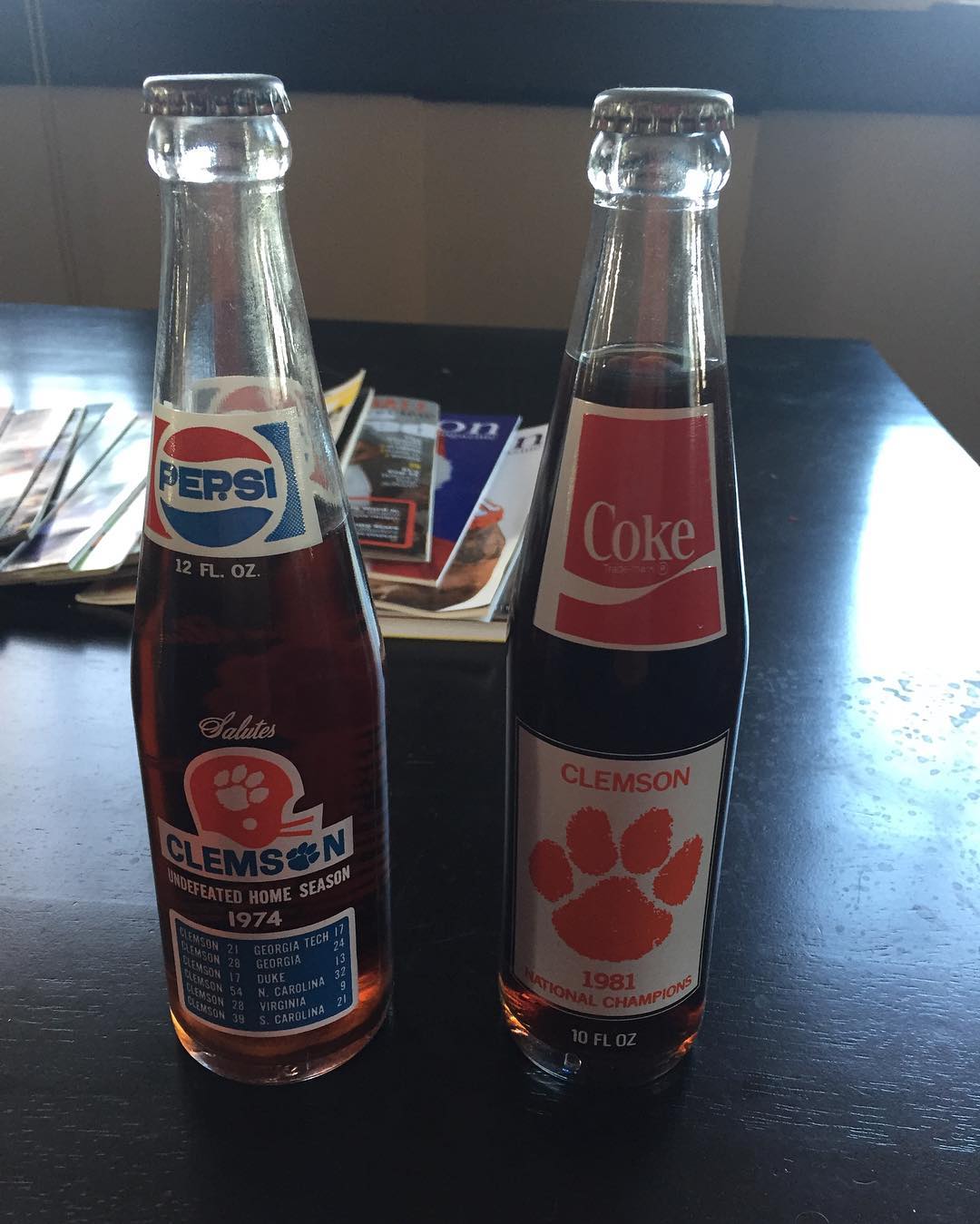 If anyone finds out if Coke is going to make a bottle for this year's #Natty ... let me know! I want one for my collection!!! #GoTigers